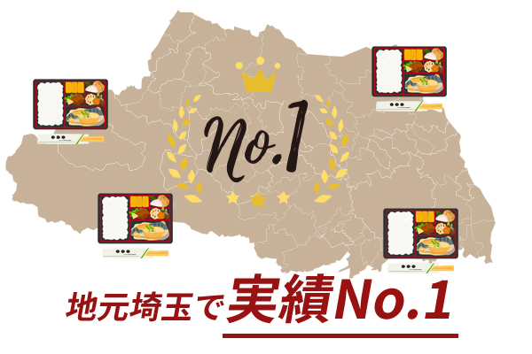 地元埼玉で実績No１